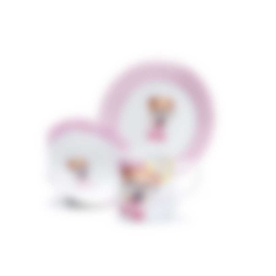 Набор детской посуды Loraine Собачка, 3 предмета