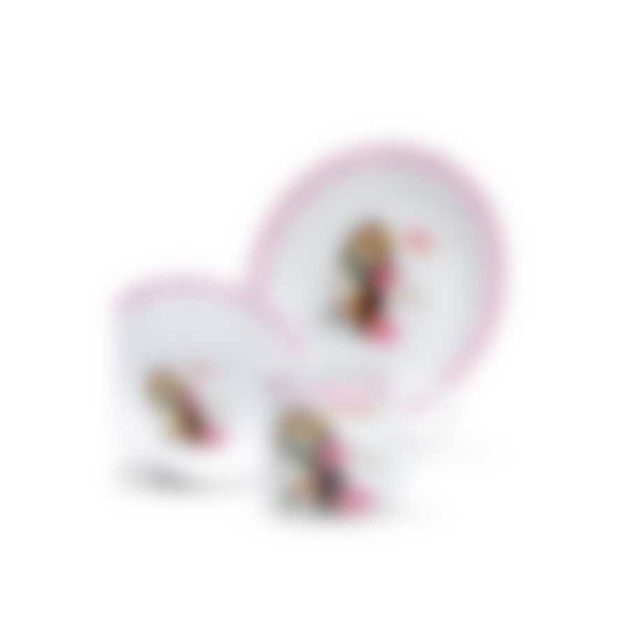 Набор детской посуды Loraine Собачка, 3 предмета