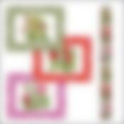 Полотенце "Розы" 48*62 см 3цв. (СТРИП-ЛЕНТА)