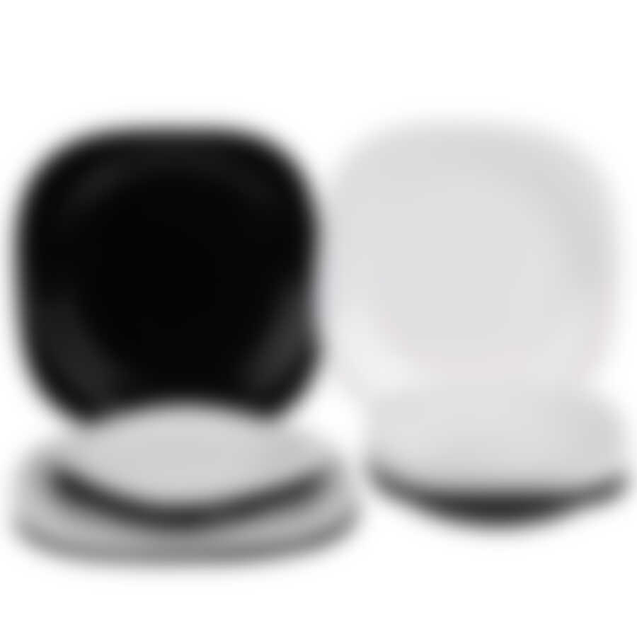 Столовый сервиз Luminarc Carine Black and White, 18 предметов