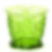 Горшок для орхидей 1,5 л с поддоном Камелия (зеленый)