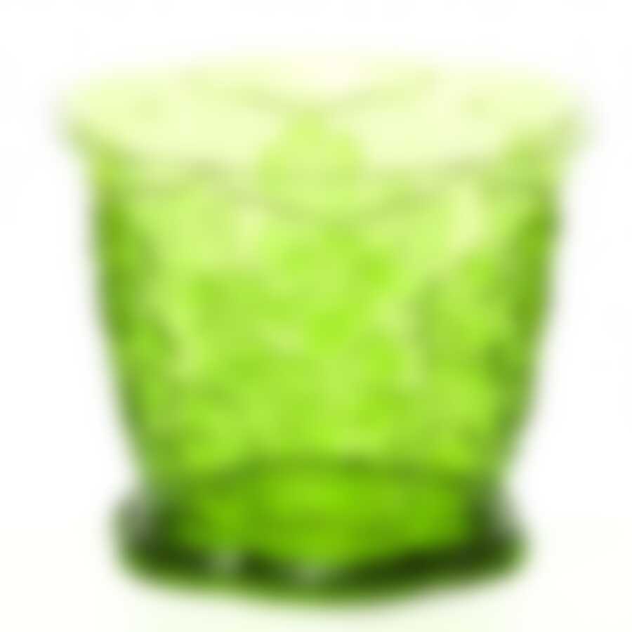 Горшок для орхидей 1,5 л с поддоном Камелия (зеленый)