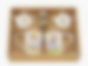 Чайный набор 8пр. (на 2персоны) "Berny" v=510мл 