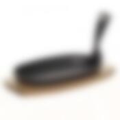 Сковорода 22,5x12,5 см овальная съемная ручка  Myron Cook