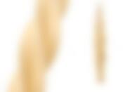 Свеча "МОЦАРТ" лакированная шампанское высота=32 см