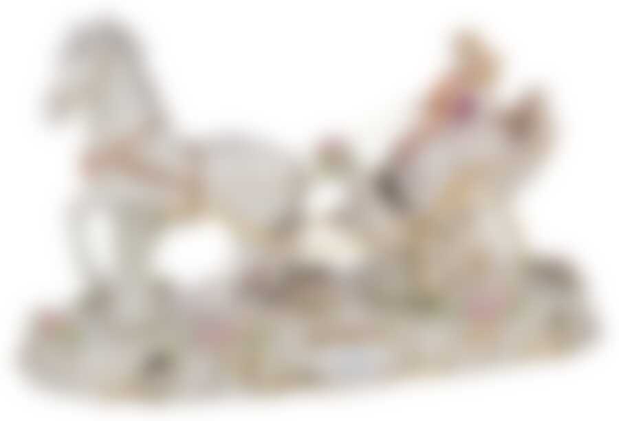 Статуэтка "КАРЕТА" высота=26 см.длина=42 см.