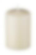 Свеча высота=10 см.диаметр=7 см.кремовая