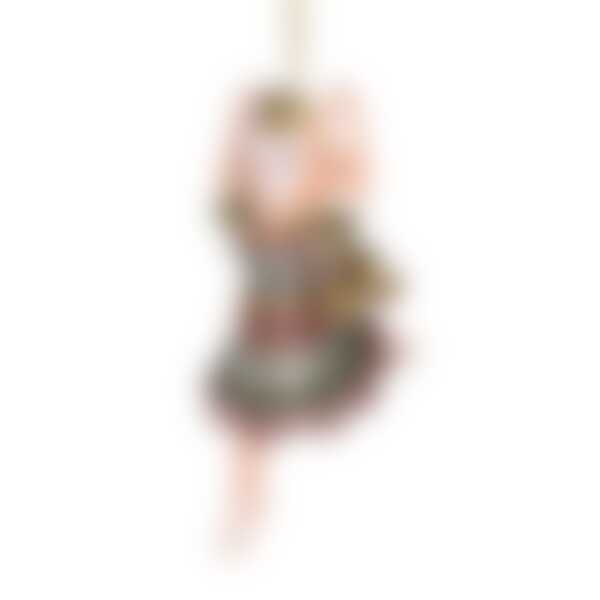 Елочная игрушка "КОШКА" 11 см.без упак.