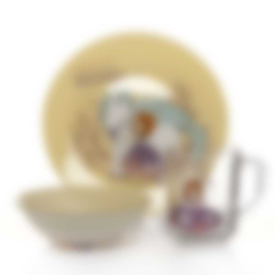 Набор детской посуды Pasabahce "София Прекрасная", 3 предмета