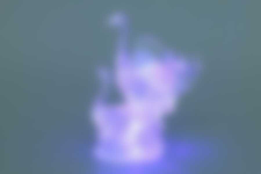 Фигурка "ЛЕБЕДЬ" с подсветкой высота=11 см.