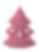 Свеча "ЕЛОЧКА" 17*15*5 см. красная