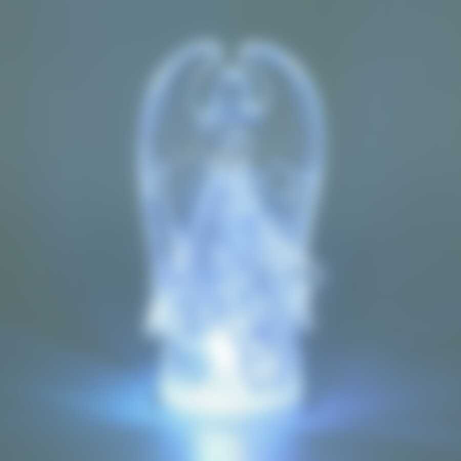 Фигурка "АНГЕЛЫ" с подсветкой высота=13 см.