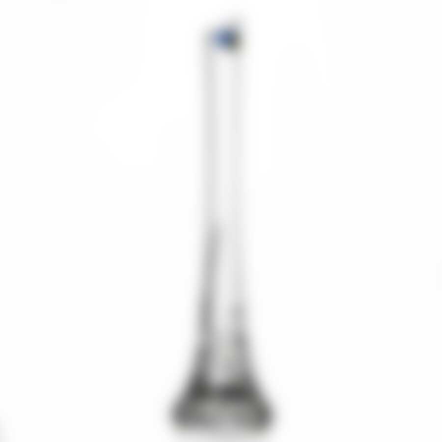 Ваза для цветов с рисунком "Цветок", высота 300 мм, диаметр 90 мм (22546)