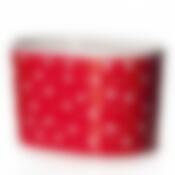 Кашпо овальное с под. "Горошек", объем 5 л, 265*180 мм, в= 160 мм