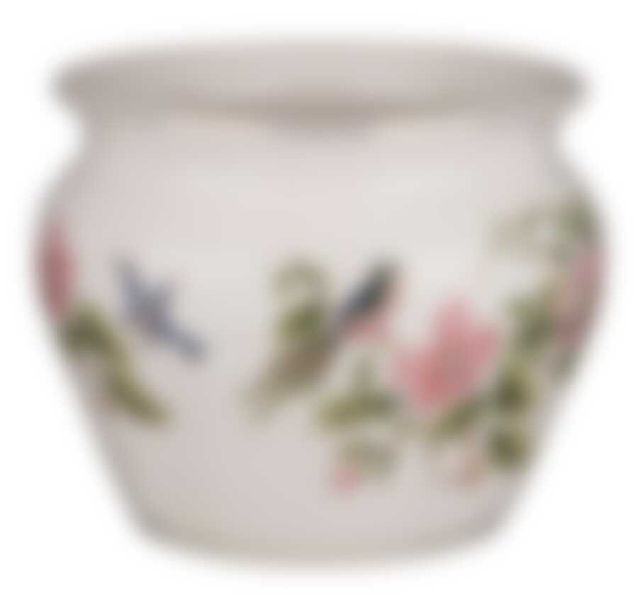 Кашпо большое "ПТИЦЫ" диаметр=31 см.