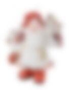 Свеча "ДЕД МОРОЗ" красная высота=13 см.