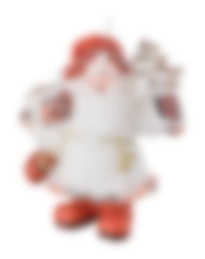 Свеча "ДЕД МОРОЗ" красная высота=13 см.