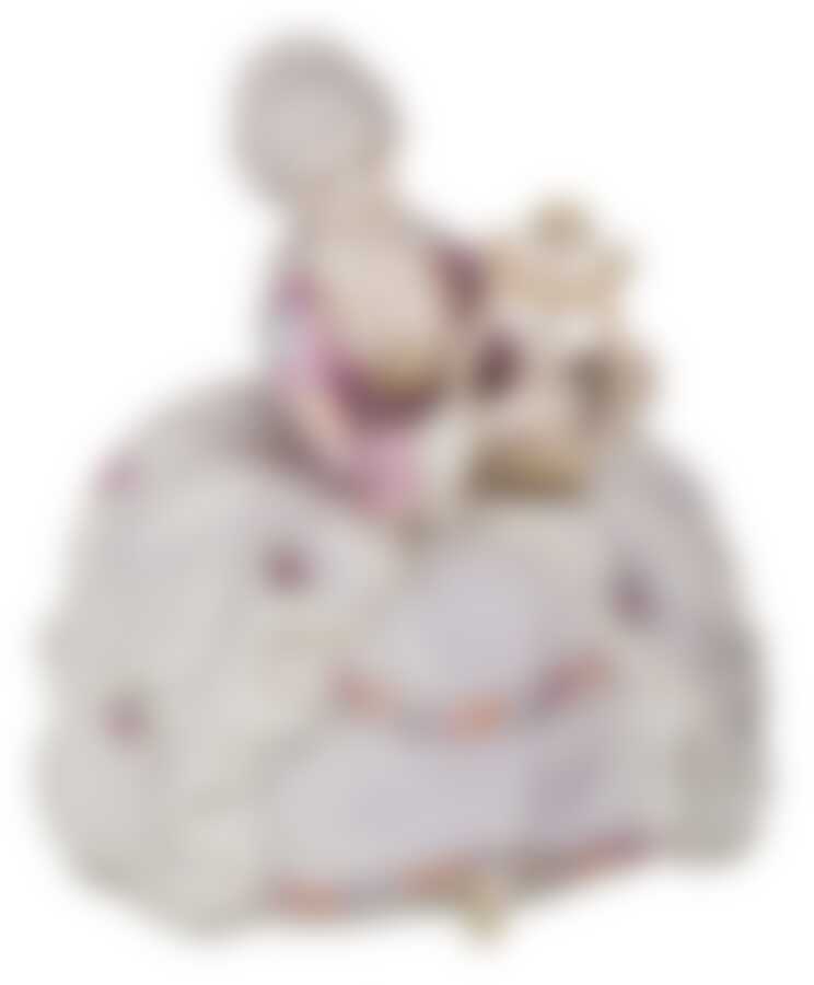 Фигурка "ДАМА С ВИОЛОЙ" высота=26 см.