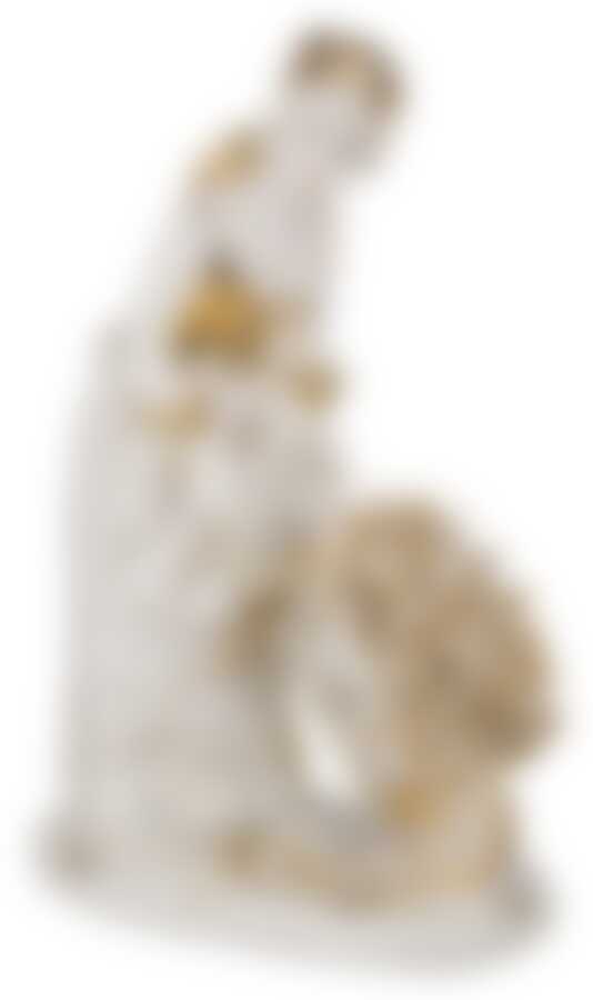 Статуэтка "ДАМА С ЦВЕТОЧНОЙ ТЕЛЕЖКОЙ" высота=30 см