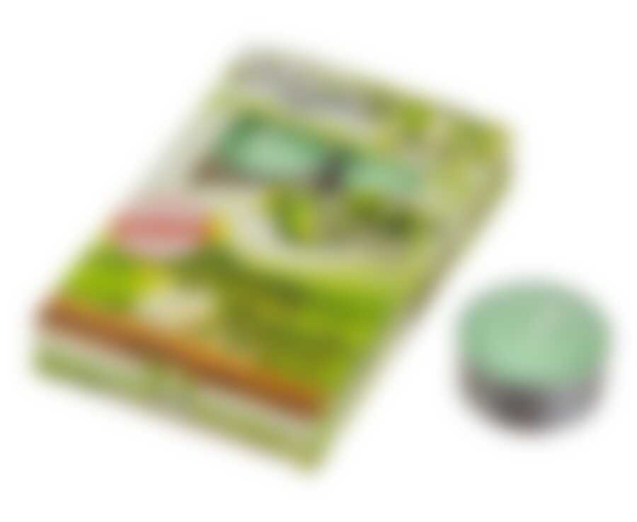 Набор плавающих свечей из 6 шт."ЗЕЛЕНОЕ ЯБЛОКО"