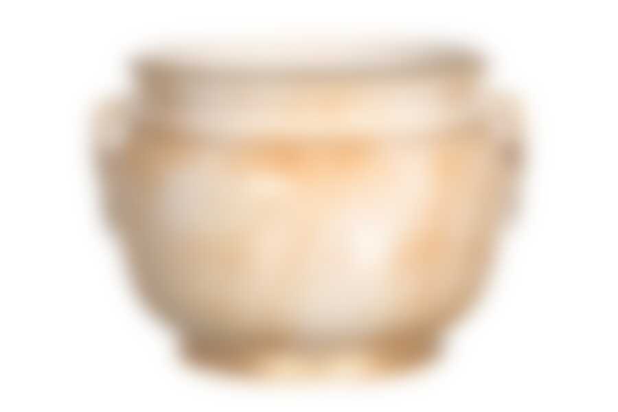 Кашпо среднее "ИРИС МРАМОР" диаметр=25 см