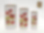 Вазы декоративные, набор из 3шт. "Маков цвет" d=9/12/15см h=23/26/30см (без подарочной упаковки)