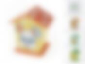 Копилка декоративная "Непоседы" 9,5*7*10,5см (4вида) (белая упаковка)