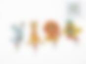 Крючок настенный "Непоседы" 6,5*4*13см (4вида) (упаковочный пакет с хедером)