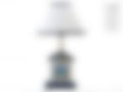 Лампа настольная "Морской бриз" h=42м. (цоколь-Е27, напряжение-220V-240V, мощность 40W, провод-L=140см) (подарочная упаковка)