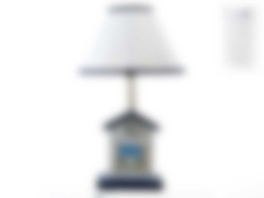 Лампа настольная "Морской бриз" h=42м. (цоколь-Е27, напряжение-220V-240V, мощность 40W, провод-L=140см) (подарочная упаковка)