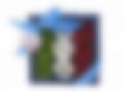 Подарочный набор (мыло туалетное, твёрдое), 9пр. "Для любимой" 14*14*5см. (min8) (блистер)
