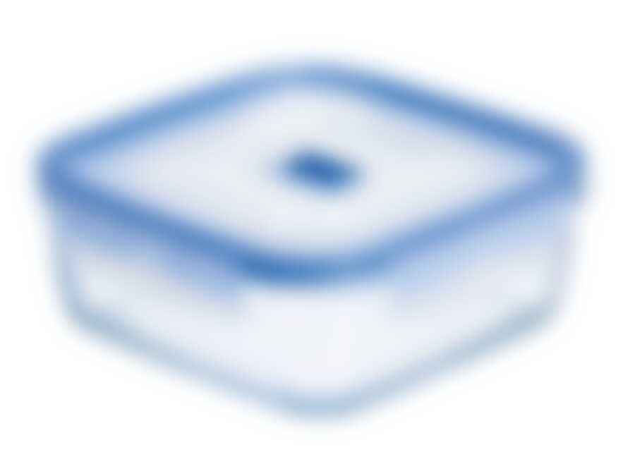 Контейнер Luminarc "Pure Box Active", цвет: прозрачный, синий, 1,22 л