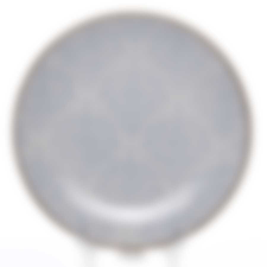 Тарелка закусочная (десертная) Fioretta Lily Tracery White, D=20 см