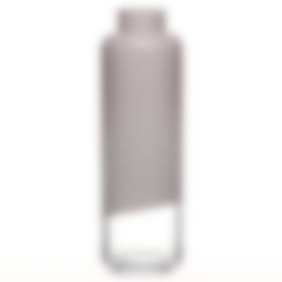 Ваза малая низкая 280 мм МАГНОЛИЯ (роз.опал,верх прозрач.)