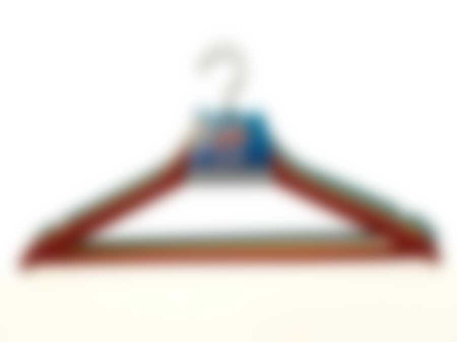 Вешалка-плечики, набор 3шт. 45*23*1см (дерево окрашенное)