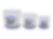 Набор горшков для цветов 3шт., с под."Лиловая горт."