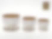 Горшки для цветов, набор 3шт. "Флора" d=18/14,5/11,5см h=14/12/10см v=2300/1200/600мл (без подарочной упаковки)