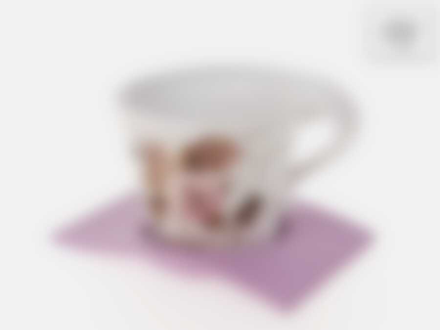 Горшок для цветов с поддоном "Дыхание лета" d=15см h=13,5см v=1250мл (белая упаковка)