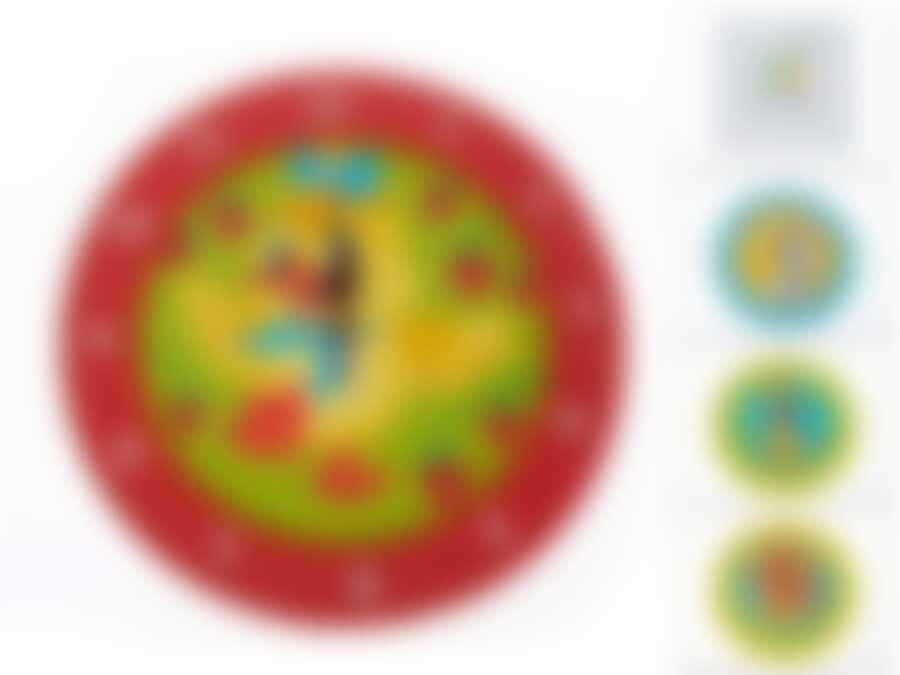 Часы настенные "Непоседы" d=22/30см (батарейка-1"AA") (4вида) (белая упаковка)