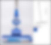 Швабра с телескопической ручкой (ручка алюминий, одинарный жесткий ролик) h=115см l=27см d=5,5см (подходит сменный блок 8890010)