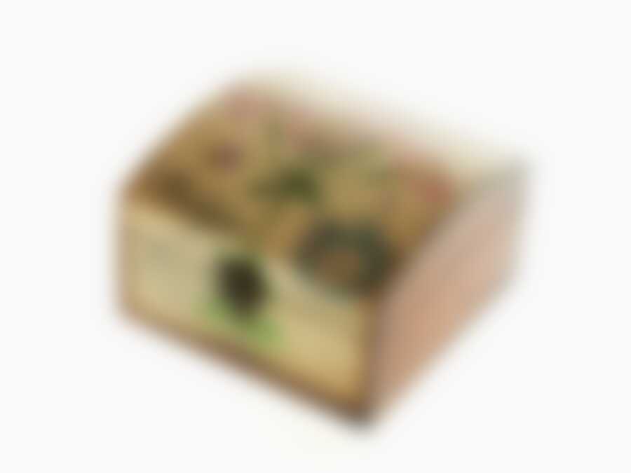 Шкатулка декоративная "Лилия" 16,5*16,5*10см (МДФ, флок, лак) (без подарочной упаковки)