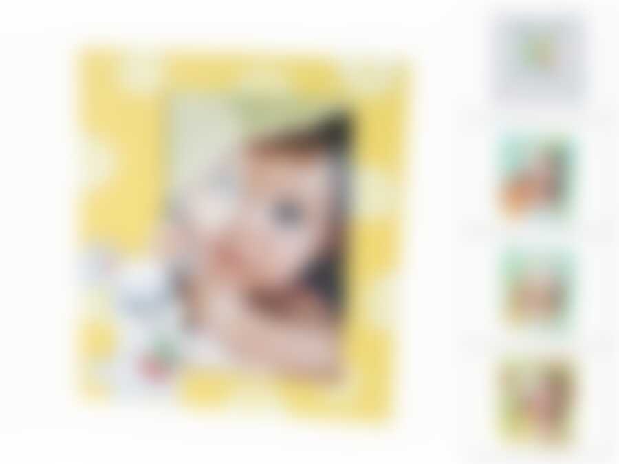 Фоторамка декоративная "Непоседы" 10*15см (18*1*18см) (4вида) (белая упаковка)