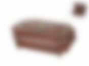 Шкатулка декоративная (для ювелирных украшений) "Розы" 19,5*12*8см (МДФ, лак, внутри-флок) (белая упаковка)