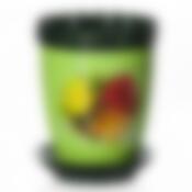 Горшок цветочный с поддоном "Каролина" (гербера) 1 л