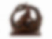 Фигурка декоративная "Слоны" 20,5*8*20,5см (подарочная упаковка)