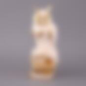 Фигурка "СОВА" белая высота=28 см.