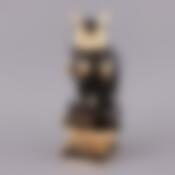 Фигурка "СОВА" черная высота=28 см.