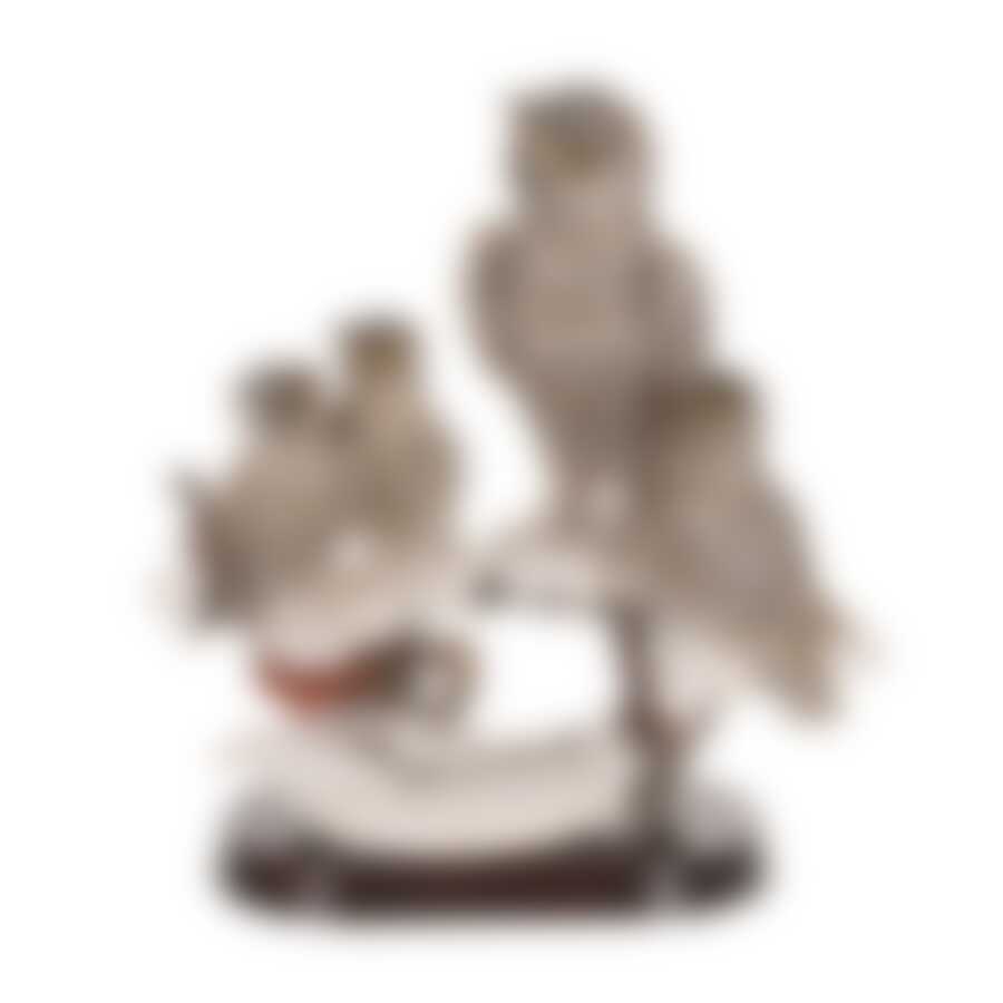 Фигурка "СОВЫ" цвет.упак. длина=23 см высота=26 см