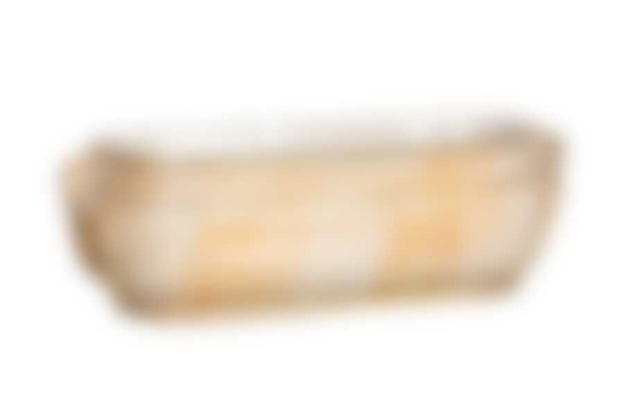 Цветочница средняя "ИРИС МРАМОР" 37*16,5*11,5 см