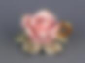 Подсвечник "РОЗА" диаметр=11 см высота=6 см